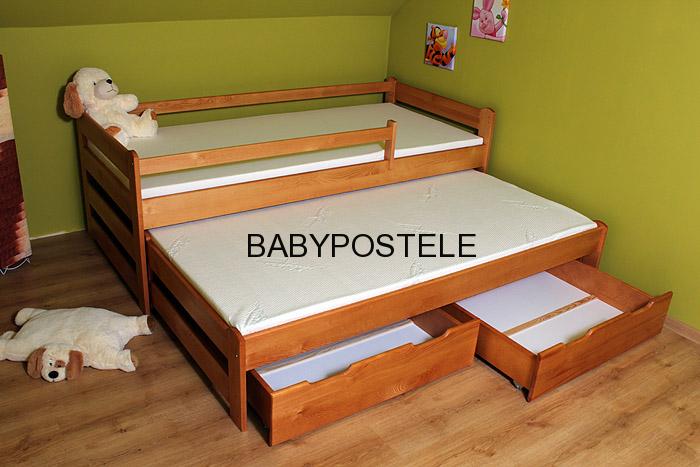 POSTEL PRO 2 DĚTI QUINCY - 90 x 200 cm