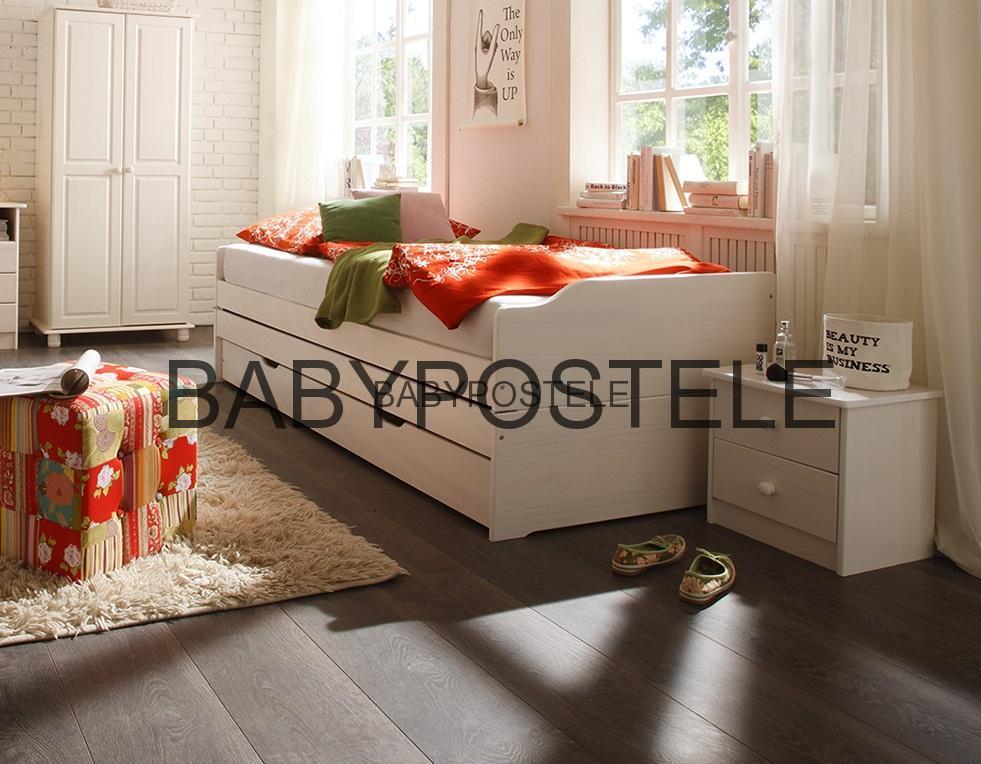 ROZKLÁDACÍ POSTEL PRO 3 KLÁRA 200x90 cm