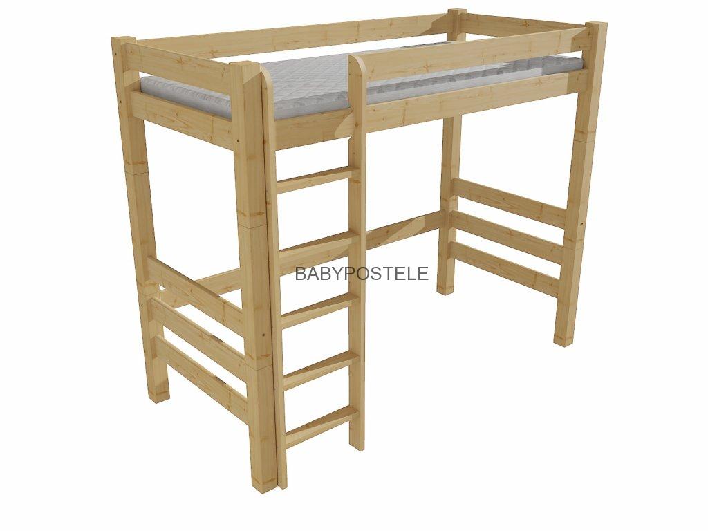 Patrová zvýšená postel 90x200