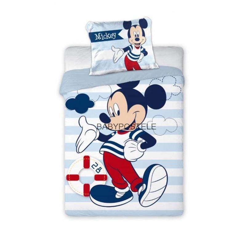Dětské povlečení Mickey námořník 135x100 cm