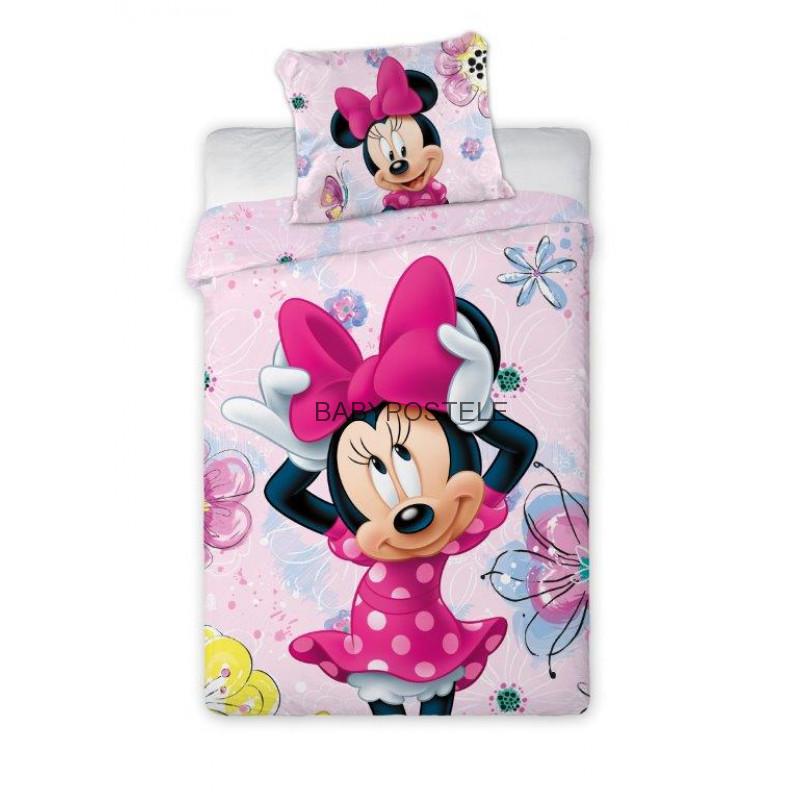 Dětské povlečení Veselá Myška Minnie 140x200 cm
