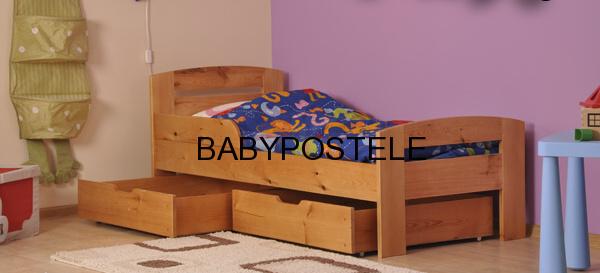 DĚTSKÁ POSTEL Z MASÍVU