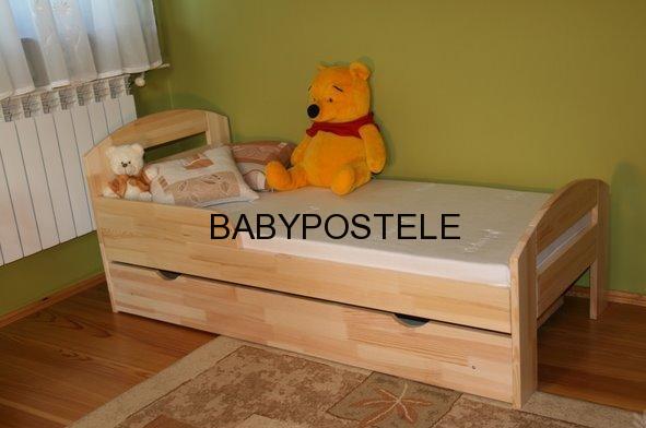 POSTEL Z MASÍVU 200 X 90 CM, VŠE V CENĚ