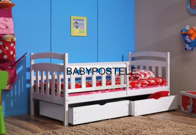 POSTEL Z MASÍVU BÍLÁ -komplet
