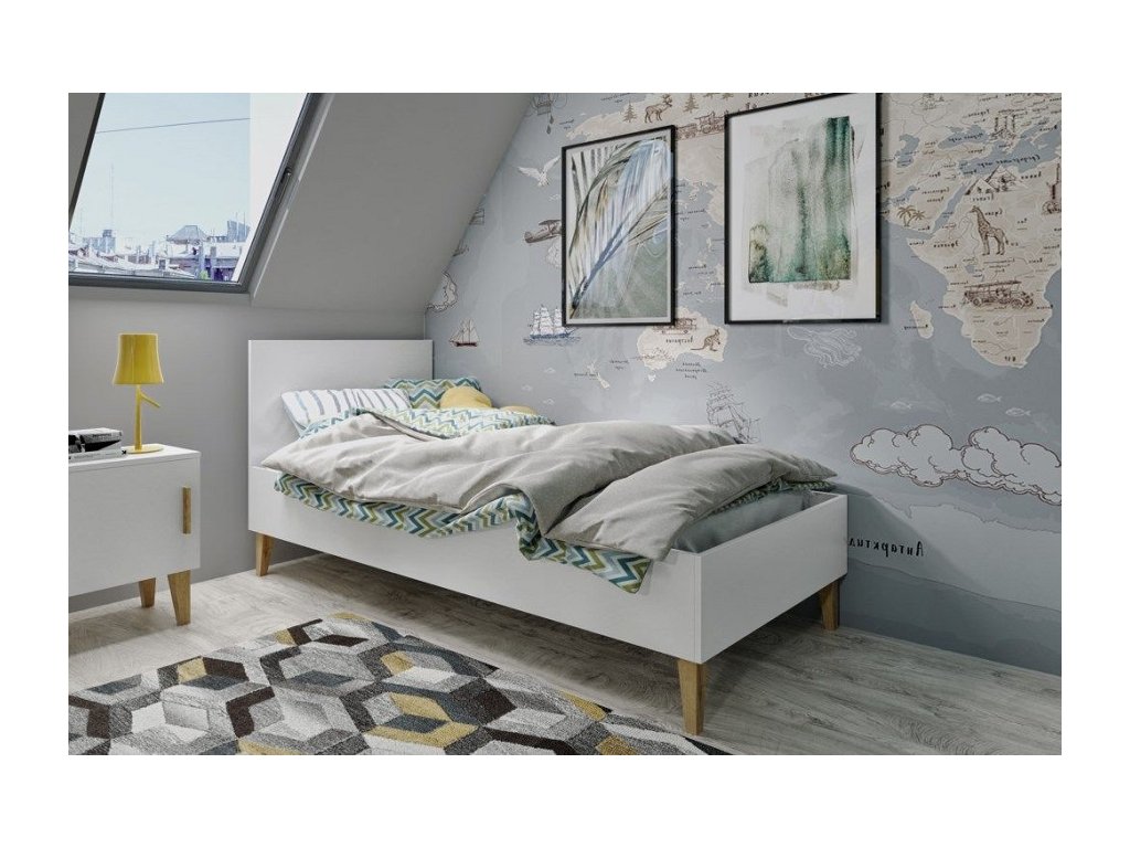 Postel z masívu 180x80 cm