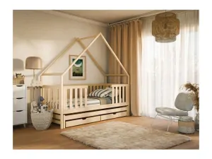 Domečková postel Lenka 180x80 cm