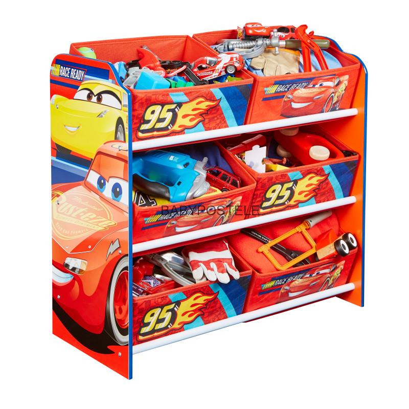 Organizér na hračky CARS