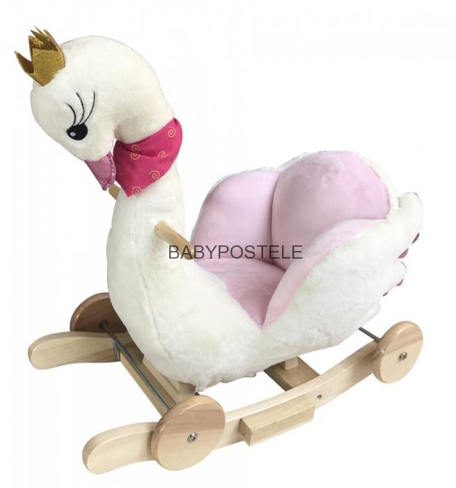 Houpací Labuť, s kolečky a se zvukem