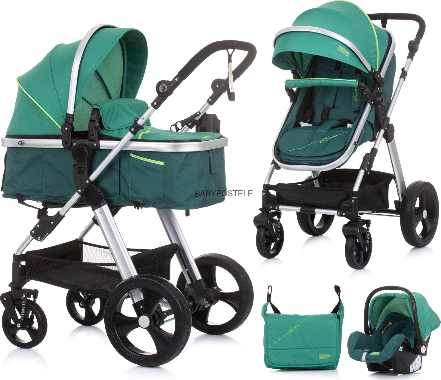 Kočárek kombinovaný 2v1 Aloe