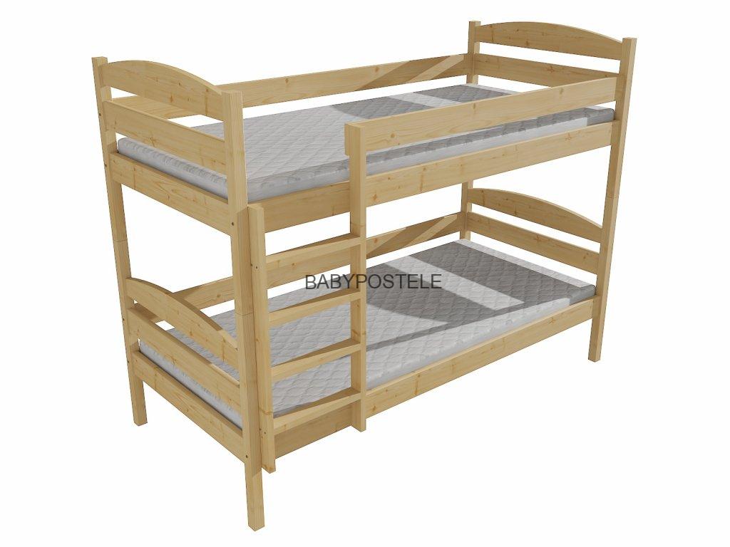 Patrová postel z masívu 90x200