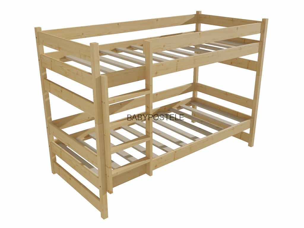 Patrová postel z masívu 90x200