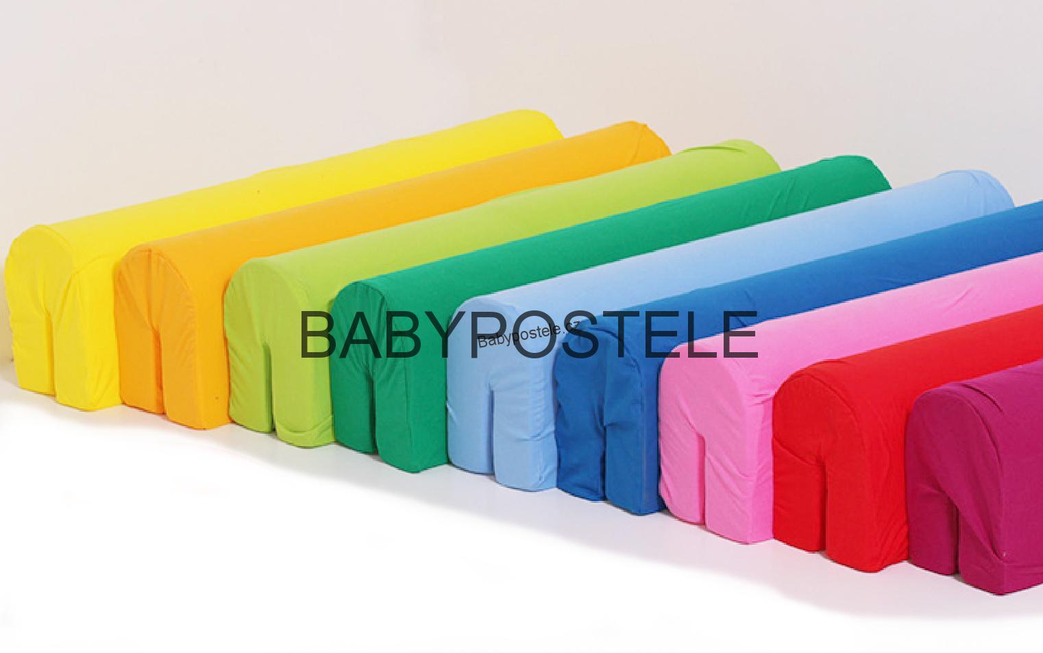 ČESKÁ VÝROBA - Patrová postel Petra MAX 140x200 cm+úložné prostory 