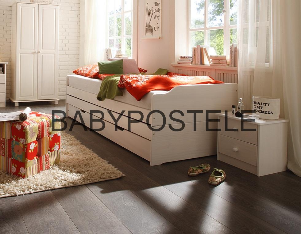 ROZKLÁDACÍ POSTEL PRO 3 KLÁRA 200x90 cm