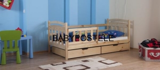 POSTEL Z MASÍVU KUBÍČEK 180 X 80 CM-rošt zdarma