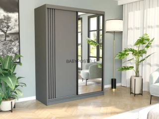 Posuvná šatní skříň 150 cm 