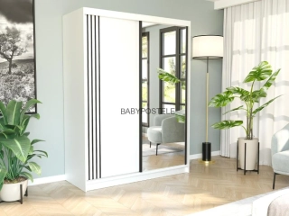 Posuvná šatní skříň 150 cm 